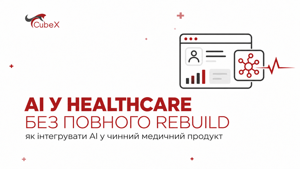 AI integration in an existing healthcare product without a full rebuild